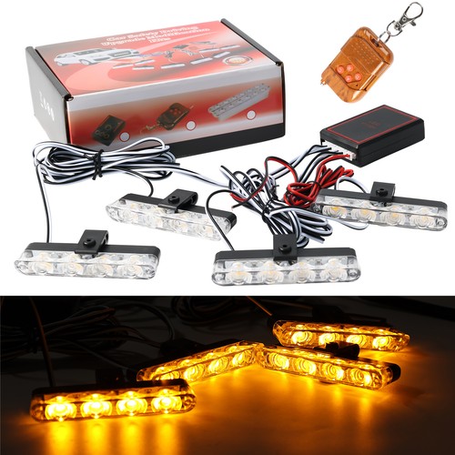 4stk 12v led auto - 12v,