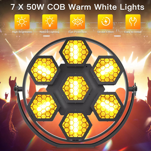 7cob led par dmx - 7cob, strahler