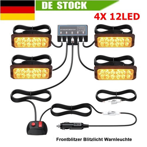 12led warnlicht frontblitzer - 12led,
