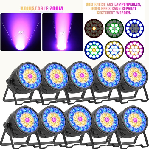 10stk 19x20w rgbw wash zoom - 10stk,